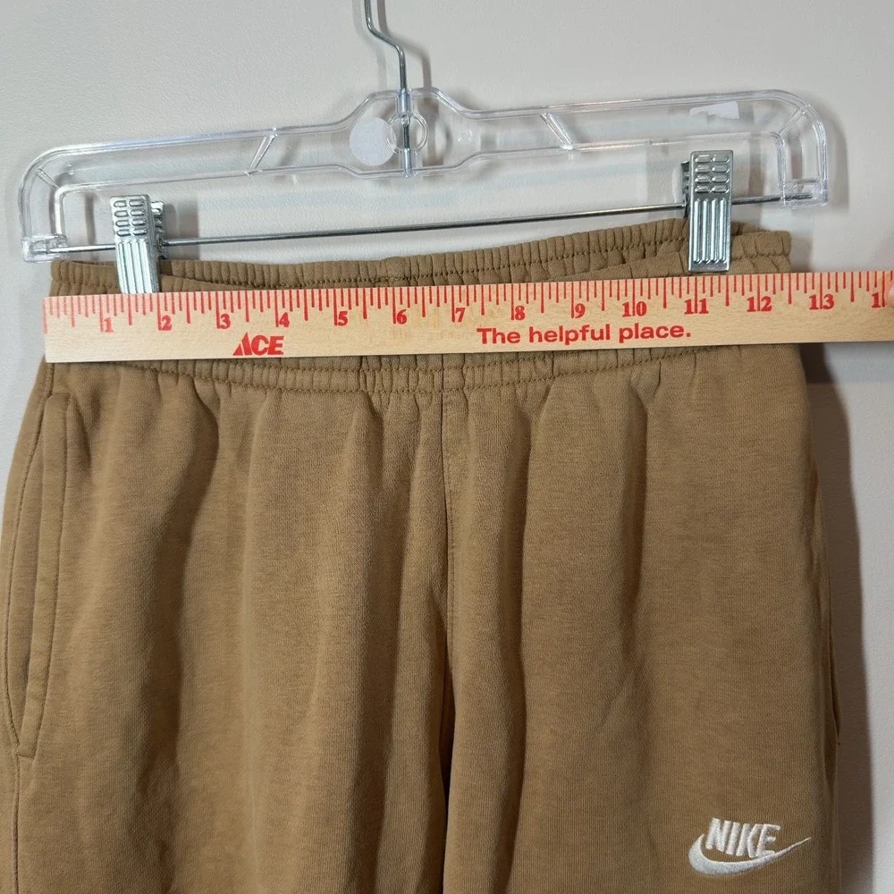 Nike Club Fleece Joggers Tan Brown Sweatpants Men's Size‎ XS BV2671-258 Pull On